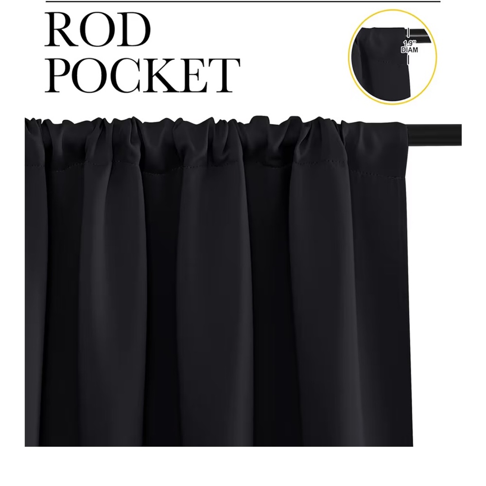 Elegant Blackout Curtains - Picture 3 of 7